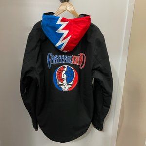 686 MEN'S DEAD JACKET NWT BLACK FLANNEL